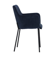 Load image into Gallery viewer, Desta Dining Armchair - Navy - DINING CHAIRS - GFURN
