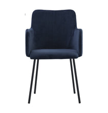 Load image into Gallery viewer, Desta Dining Armchair - Navy - DINING CHAIRS - GFURN
