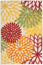 Load image into Gallery viewer, Nourison Aloha 3&#39; x 4&#39; Area Rug ALH05 Red Multi Colored
