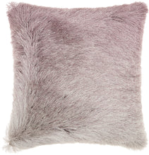 Load image into Gallery viewer, Mina Victory Illusion Lavender Shag Throw Pillow TR011 20&quot; x 20&quot;
