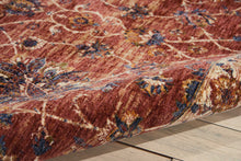 Load image into Gallery viewer, Nourison Lagos LAG02 Red 5&#39;x8&#39; Area Rug LAG02 Brick
