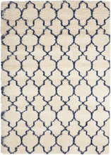 Load image into Gallery viewer, Nourison Amore AMOR2 Blue and Ivory 3&#39;x5&#39; Area Rug AMOR2 Ivory/Blue
