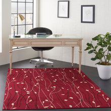Load image into Gallery viewer, Nourison Grafix GRF15 Red 6&#39;x9&#39; Area Rug
