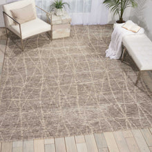 Load image into Gallery viewer, Nourison Ellora ELL02 Beige 9&#39;x12&#39; Oversized Handmade Rug ELL02 Sand
