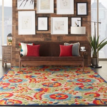 Load image into Gallery viewer, Nourison Aloha ALH17 Multicolor 10&#39;x13&#39; Oversized Indoor-outdoor Rug ALH17 Multicolor
