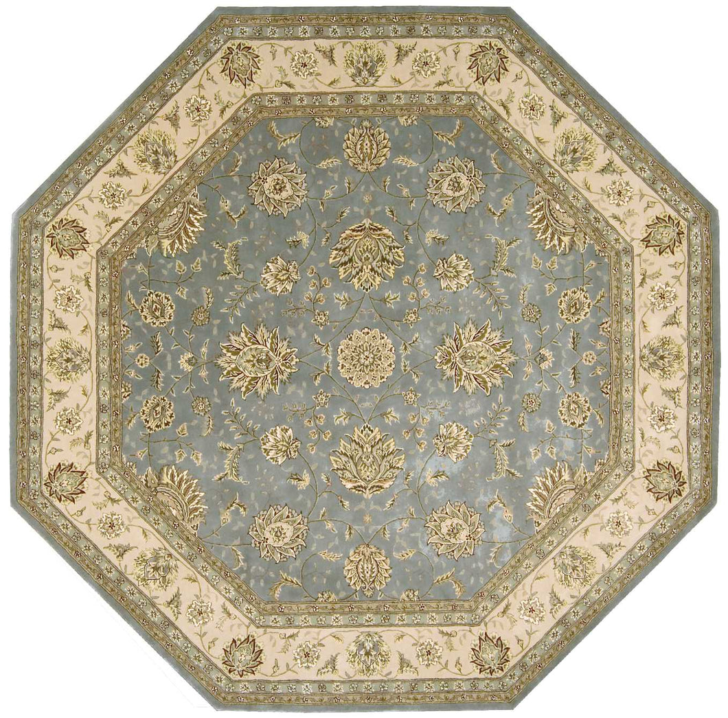 Nourison 2000 2210 Blue 10' Octagon Area Rug 2210 Blue