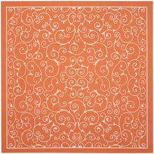 Load image into Gallery viewer, Nourison Home &amp; Garden 8&#39; Square Area Rug RS019 Orange
