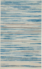 Load image into Gallery viewer, Nourison Jubilant 3&#39;x5&#39; Blue Area Rug JUB04 Blue
