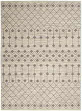 Load image into Gallery viewer, Nourison Grafix 5&#39;x7&#39; Ivory Area Rug GRF37 Ivory/Grey
