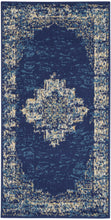 Load image into Gallery viewer, Nourison Grafix 2&#39; x 4&#39; Area Rug GRF14 Navy Blue
