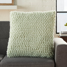 Load image into Gallery viewer, Mina Victory Life Styles Spa Thin Group Loops Throw Pillow DC142 20&quot; x 20&quot;
