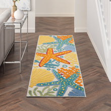 Load image into Gallery viewer, Nourison Aloha 2&#39; x 8&#39; Area Rug ALH24 Multicolor
