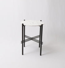 Load image into Gallery viewer, Erna Side Table - Carrara White Marble Top - GFURN
