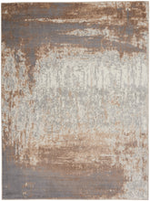 Load image into Gallery viewer, Nourison Elation 5&#39; x 7&#39; Area Rug ETN07 Grey Ivory
