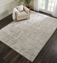 Load image into Gallery viewer, Nourison Ellora ELL02 Grey 9&#39;x12&#39; Oversized Handmade Rug ELL02 Stone
