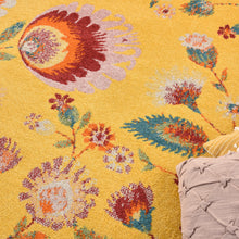 Load image into Gallery viewer, Nourison Allur 8&#39; x 10&#39; Yellow Multicolor Area Rug ALR08 Yellow Multicolor
