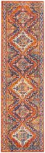 Load image into Gallery viewer, Nourison Allur 8&#39; Runner Orange Multicolor Area Rug ALR02 Orange Multicolor
