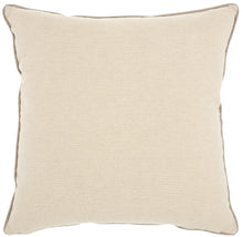 Load image into Gallery viewer, Mina Victory Natural Leather Hide Sequin Hide Patches Grey Silver Throw Pillow PN927 18&quot;X18&quot;
