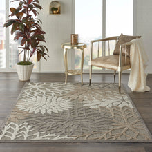 Load image into Gallery viewer, Nourison Aloha 4&#39;x6&#39; Cream Patio Area Rug ALH05 Natural

