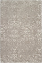 Load image into Gallery viewer, Nourison Damask 6&#39; x 9&#39; Area Rug DAS06 Lt Grey
