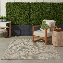 Load image into Gallery viewer, Nourison Aloha 4&#39;x6&#39; Cream Patio Area Rug ALH18 Natural
