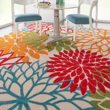 Load image into Gallery viewer, Nourison Aloha ALH05 Green 8&#39;x11&#39; Oversized Indoor-outdoor Rug ALH05 Green
