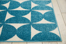 Load image into Gallery viewer, Nourison Harper DS301 Blue 4&#39;x6&#39; Area Rug DS301 Blue

