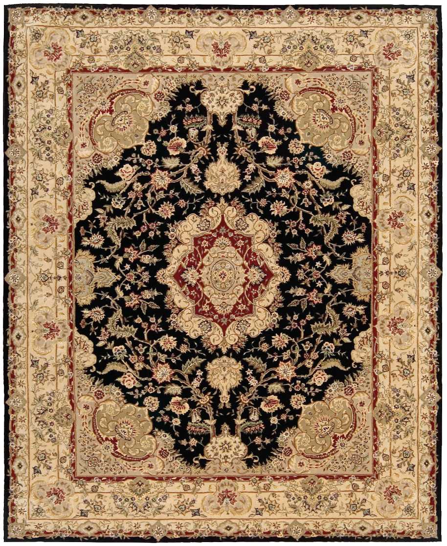 Nourison 2000 2028 Black 12'x15' Area Rug 2028 Black