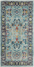 Load image into Gallery viewer, Nourison Ankara Global ANR14 Light Blue Multicolor Persian Area Rug ANR14 Teal/Multicolor
