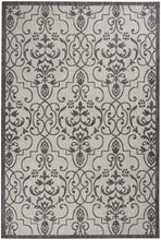 Load image into Gallery viewer, Nourison Country Side 6&#39; x 9&#39; Area Rug CTR04 Ivory/Charcoal
