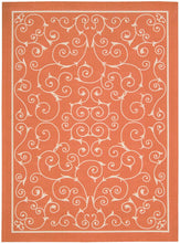Load image into Gallery viewer, Nourison Home &amp; Garden RS019 Orange 5&#39;x8&#39; Area Rug RS019 Orange
