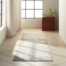 Load image into Gallery viewer, Calvin Klein Ck950 Rush 7&#39; Runner Area Rug CK950 Ivory/Taupe
