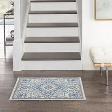 Load image into Gallery viewer, Nourison Elation 2&#39; x 3&#39; Area Rug ETN10 Ivory Blue
