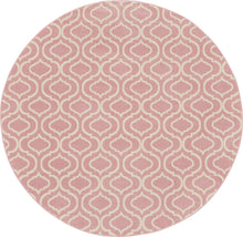 Load image into Gallery viewer, Nourison Jubilant 8&#39; Round Pink Area Rug JUB19 Pink
