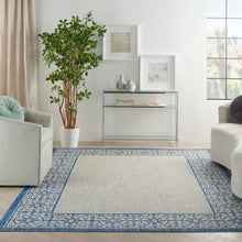 Load image into Gallery viewer, Nourison Country Side 6&#39; x 9&#39; Area Rug CTR03 Ivory Blue
