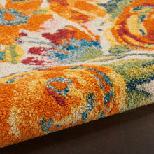 Load image into Gallery viewer, Nourison Allur 5&#39; x 7&#39; Ivory Multicolor Area Rug ALR07 Ivory Multicolor
