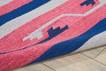 Load image into Gallery viewer, Nourison Baja BAJ01 Pink and Blue 7&#39;x10&#39; Large Flat Weave Rug BAJ01 Pink/Blue
