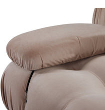 Load image into Gallery viewer, Gioia 1-Seater Chair - Right Armrest - Beige Velvet - GFURN
