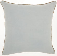 Load image into Gallery viewer, Mina Victory Luminecence Beaded Pleated Velvet Powder Throw Pillow PN949 18&quot;X18&quot;
