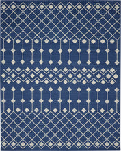 Load image into Gallery viewer, Nourison Grafix 8&#39;x10&#39; Navy Area Rug GRF37 Navy
