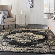 Load image into Gallery viewer, Nourison Grafix GRF14 Black and White 8&#39;x10&#39; Large Rug GRF14 Black
