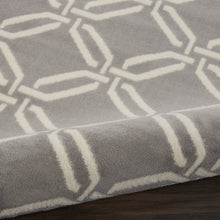 Load image into Gallery viewer, Nourison Jubilant JUB17 Grey 8&#39;x10&#39; Large Low-pile Rug JUB17 Grey
