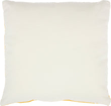 Load image into Gallery viewer, Nourison Solid Velvet Yellow Throw Pillow SS900 16&quot; x 16&quot;
