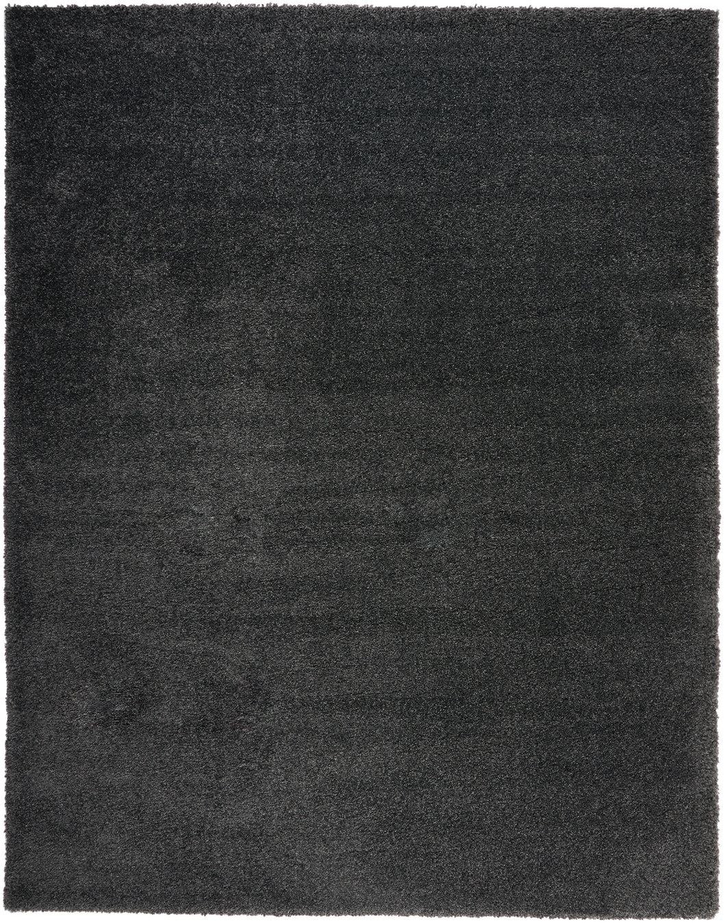Nourison Malibu Shag MSG01 Charcoal 10'x13' Oversized Rug MSG01 Dark Grey