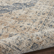 Load image into Gallery viewer, Malta by kathy ireland Home MAI11 Ivory/Blue 5&#39;x8&#39; Area Rug MAI11 Ivory/Blue
