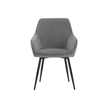 Load image into Gallery viewer, Hakon Dining Chair - Grey Velvet - GFURN
