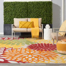 Load image into Gallery viewer, Nourison Aloha 9&#39; x 12&#39; Area Rug ALH05 Red Multi Colored
