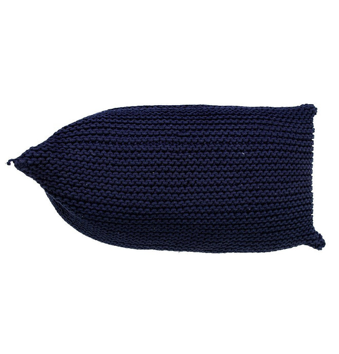 Handmade Knitted Beanbag | Navy Blue - GFURN