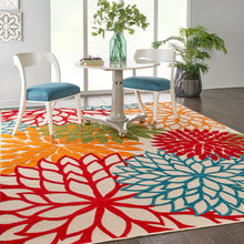 Load image into Gallery viewer, Nourison Aloha ALH05 Green 8&#39;x11&#39; Oversized Indoor-outdoor Rug ALH05 Green
