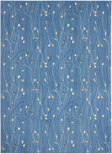 Load image into Gallery viewer, Nourison Grafix 9&#39; x 12&#39; Area Rug GRF15 Light Blue
